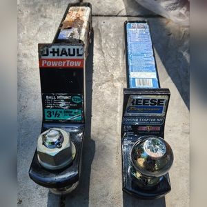 2-inch Hitch Ball Mounts - U-Haul & Reese